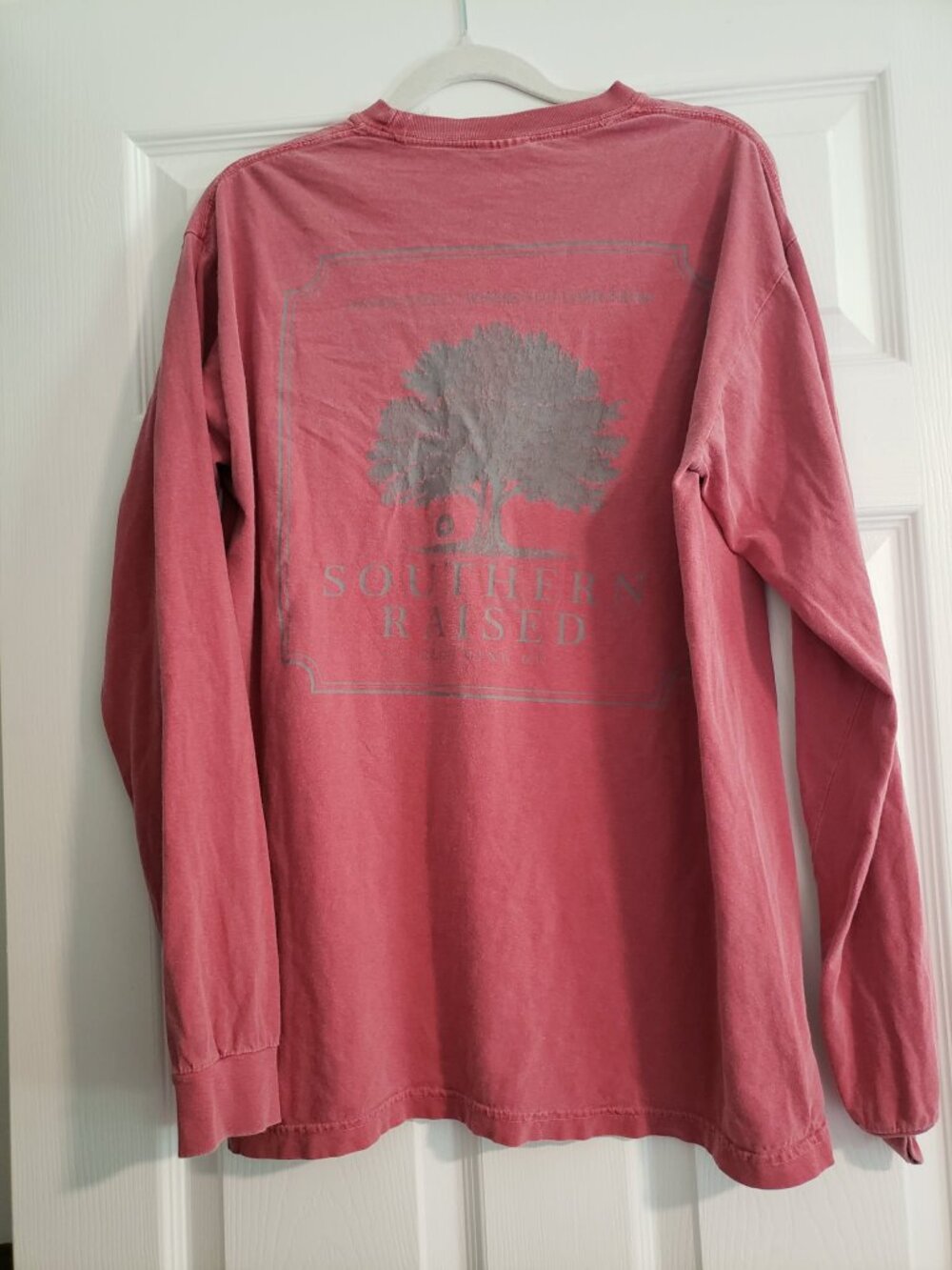 southern raised long sleeves tshirt size M